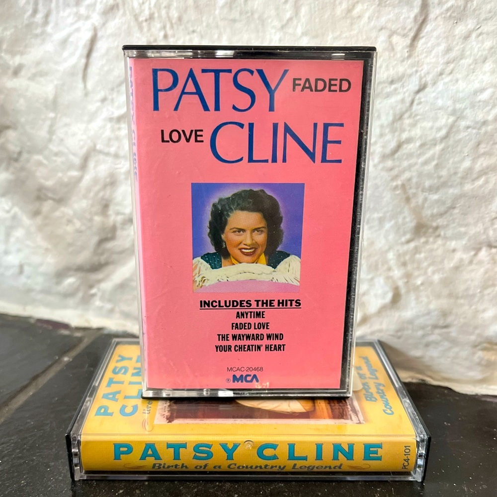 PASTY CLINE retro country cassette tapes